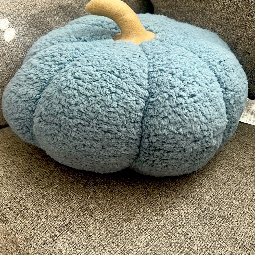 Huntington Home Sherpa Pumpkin Decorative Pillow